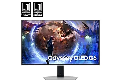 Samsung Odyssey OLED G6 LS27DG650ENXGO 27-inch QHD 360Hz Gaming Monitor