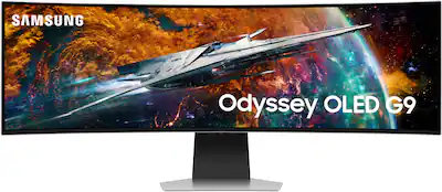 Samsung Odyssey OLED G9 G95SC 49-inch DQHD 240Hz Curved Gaming Monitor