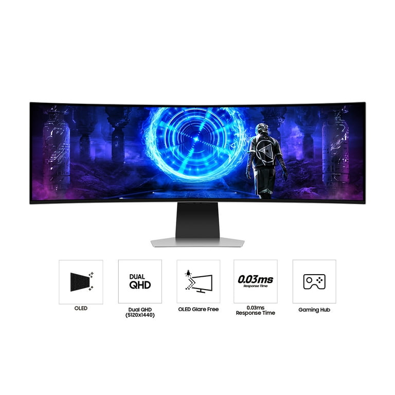 Samsung Odyssey OLED G9 G95SC 49-inch Dual QHD 240Hz QD-OLED Ultrawide