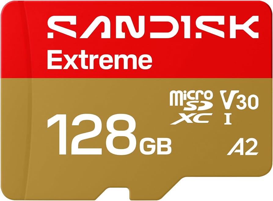 SanDisk 128GB Extreme microSDXC UHS-I Card