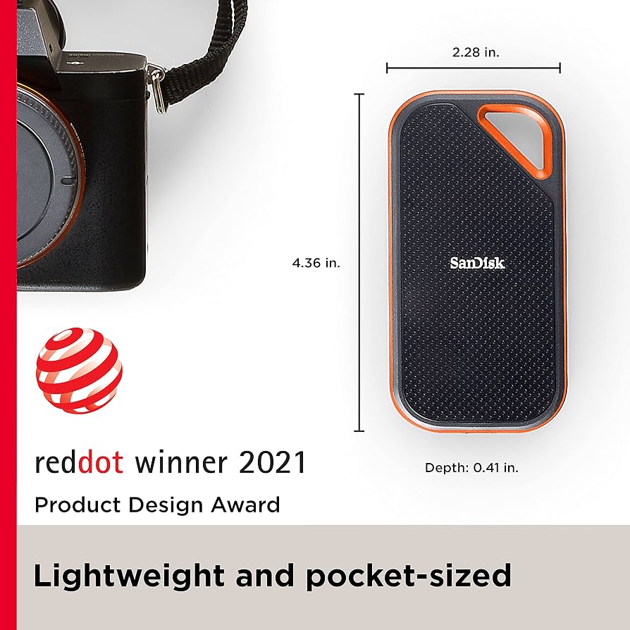 SanDisk Extreme Portable SDSSDE80 1TB SSD