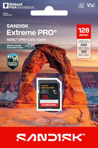 SanDisk Extreme PRO 128GB SDXC UHS-I