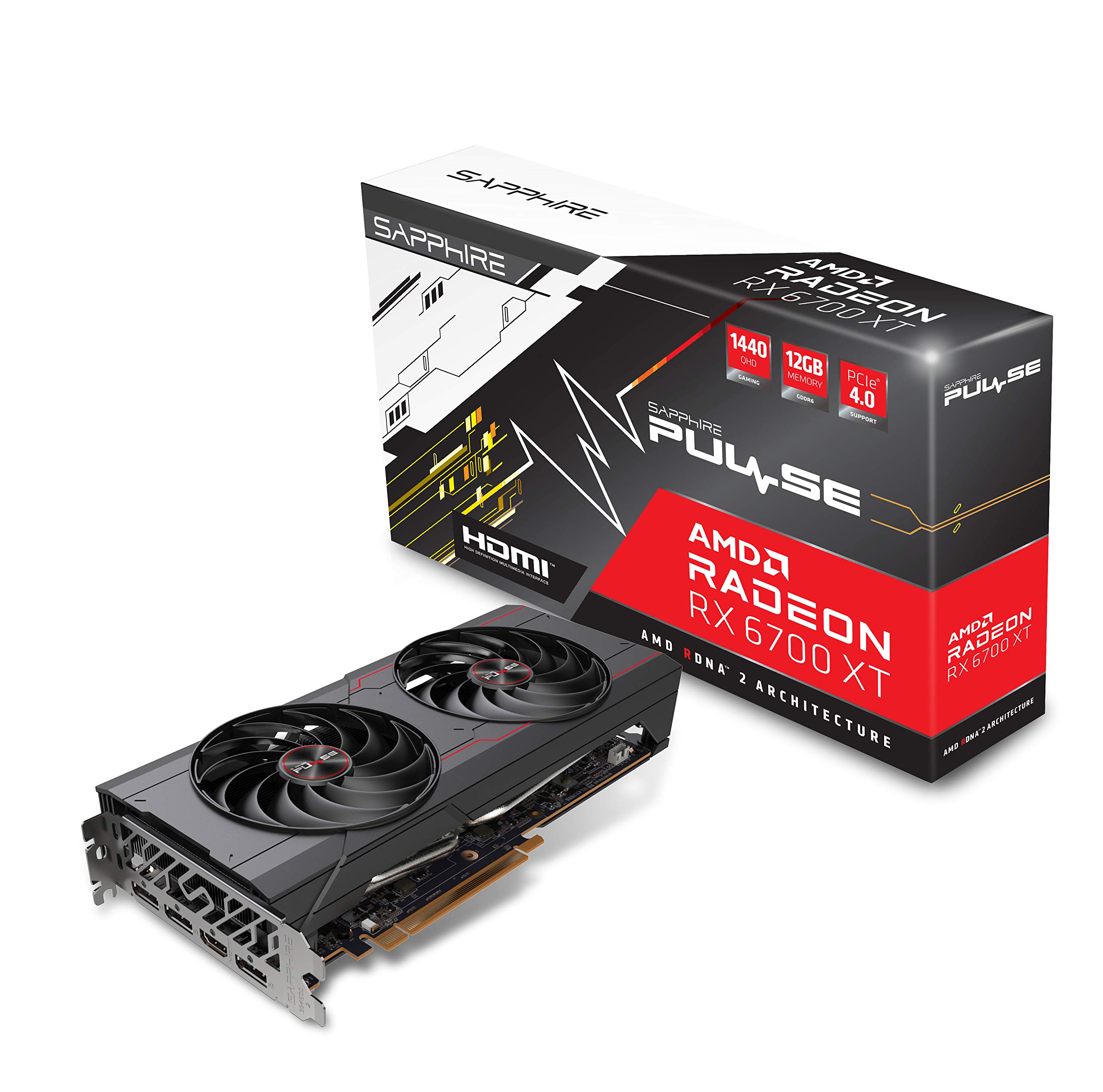 Sapphire Pulse AMD Radeon RX 6700 XT 12GB