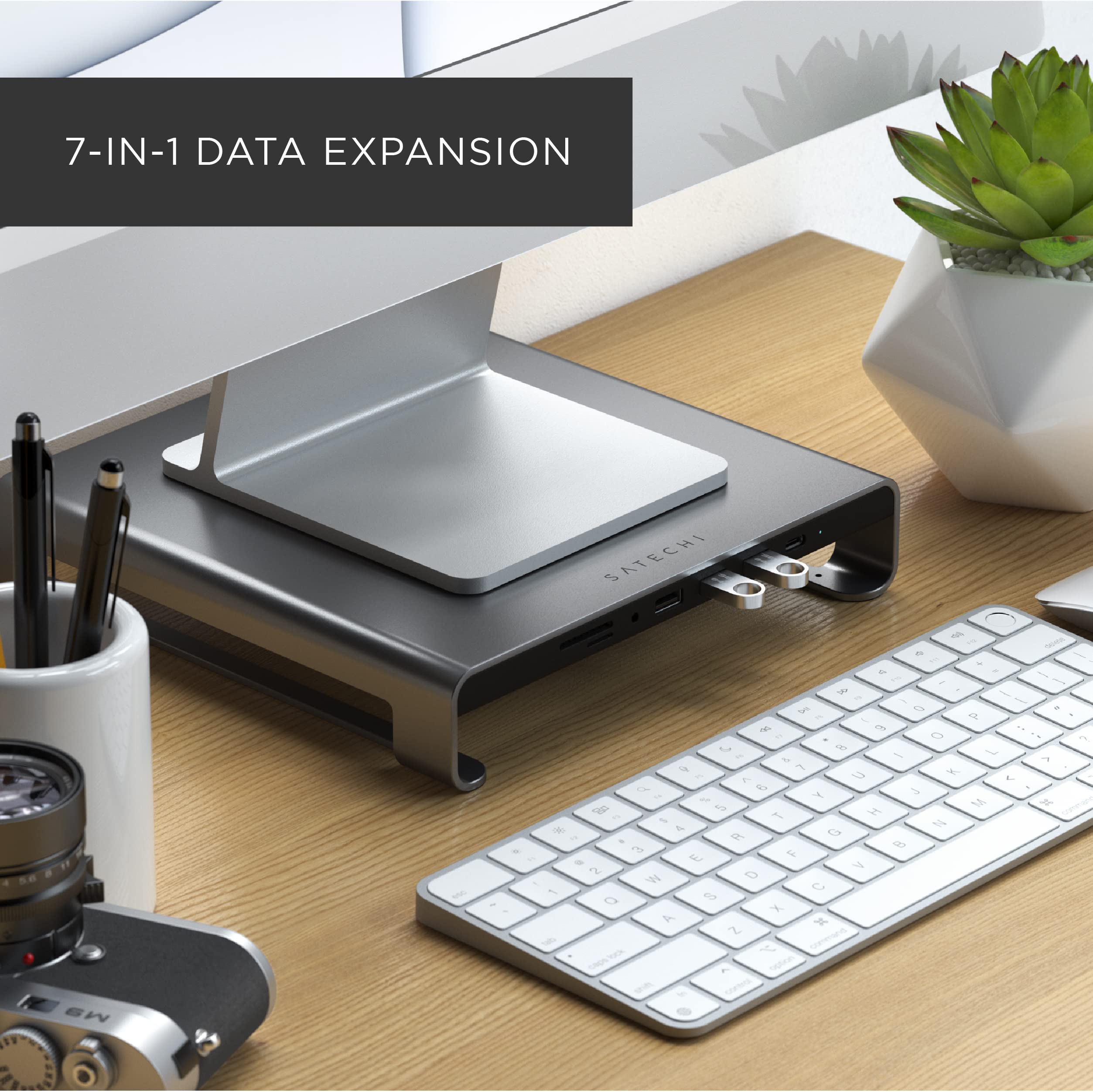 Satechi Type-C Aluminum Laptop Stand with Adjustable Height