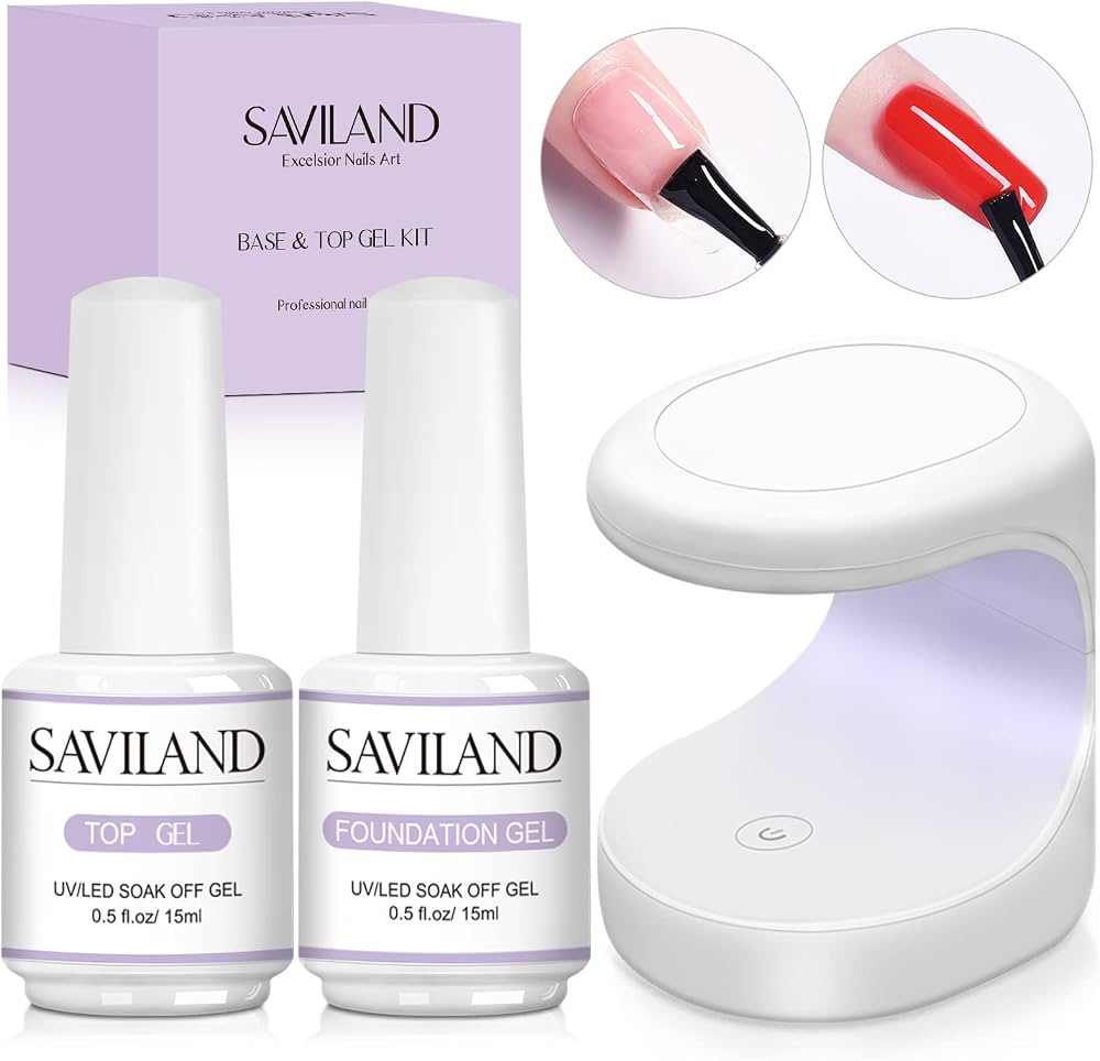 Saviland No-Wipe Gel Top Coat