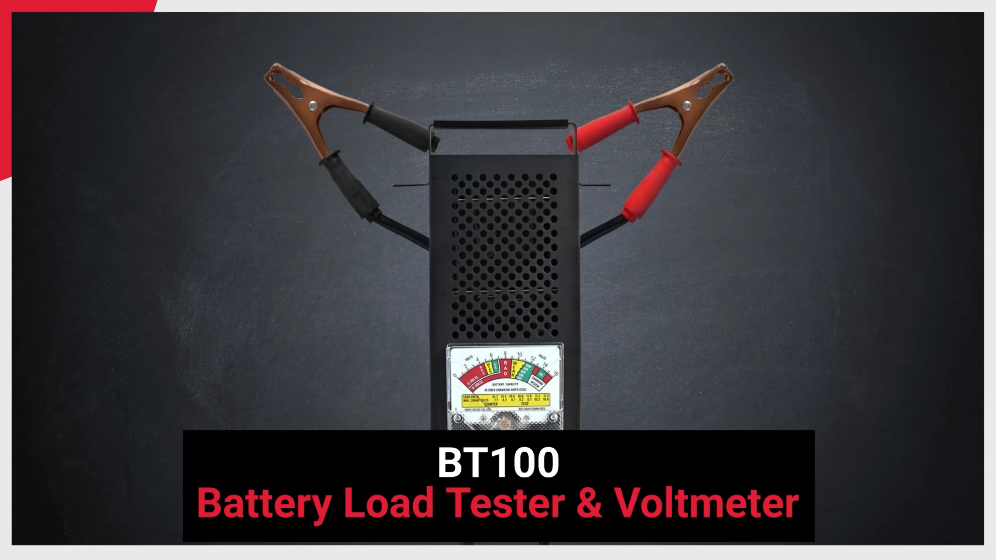 Schumacher BT-100 Battery Load Tester