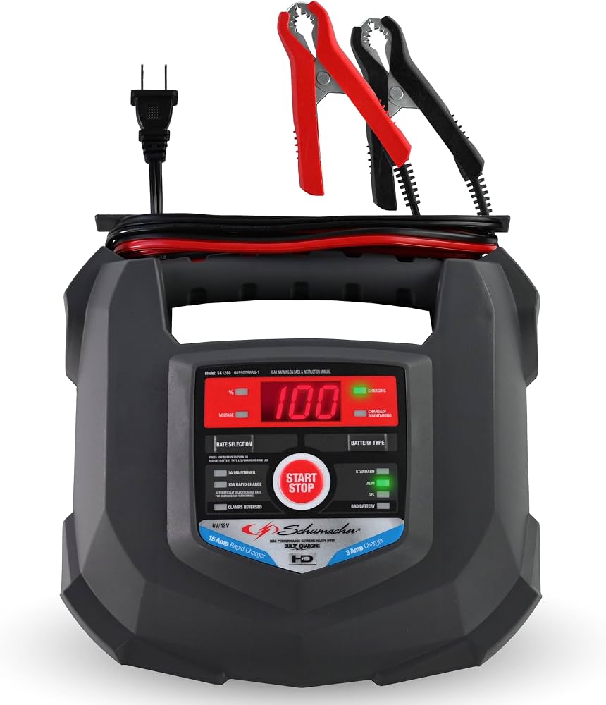 Schumacher SC1280 6V/12V Battery Charger
