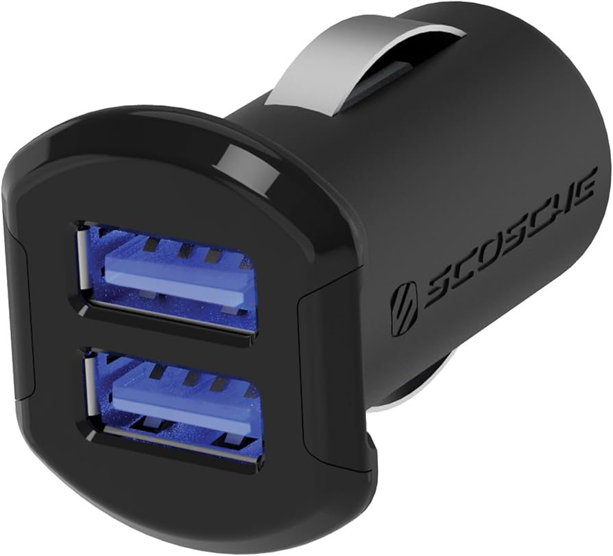 Scosche USBC2424M 42W Dual USB Car Charger