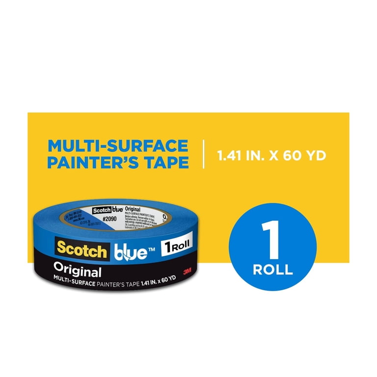 Scotch Blue Painter's Tape (1 inch wide)