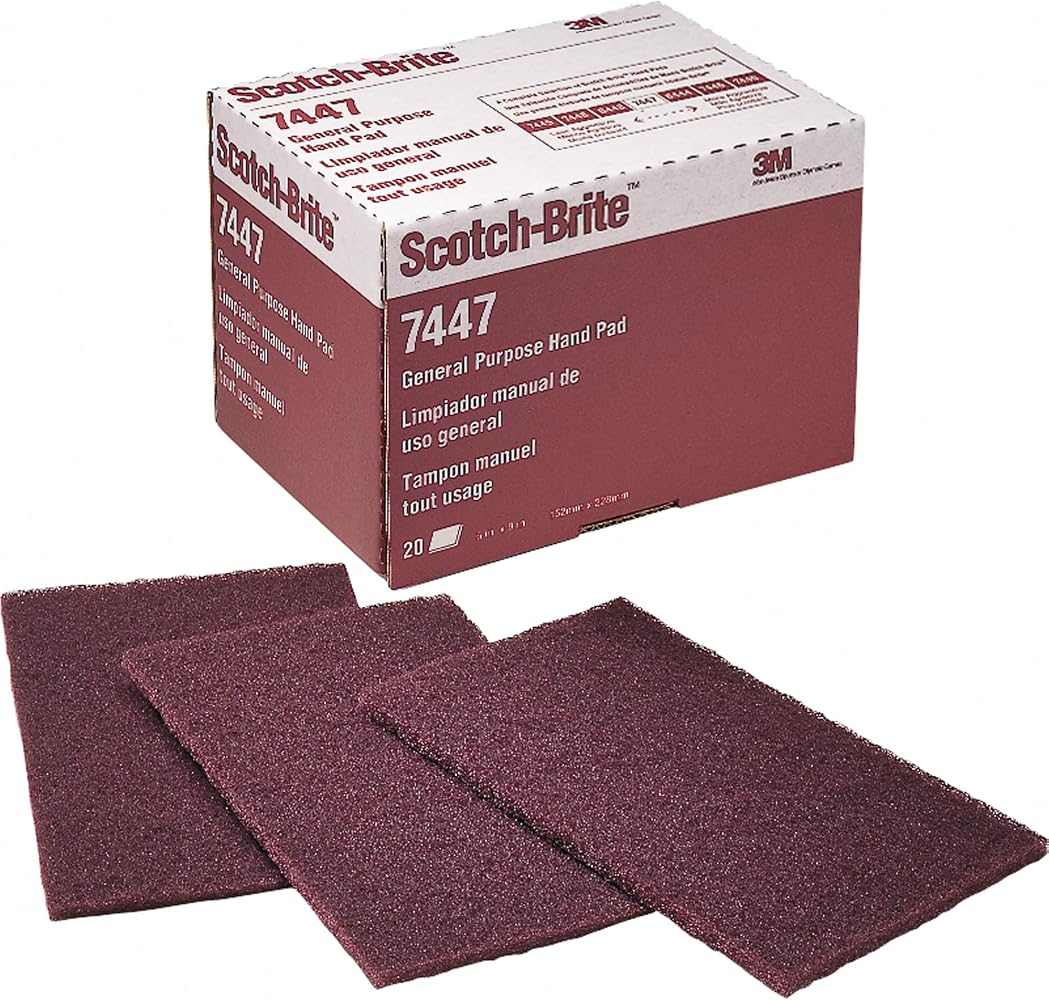 Scotch-Brite General Purpose Hand Pad (Maroon)