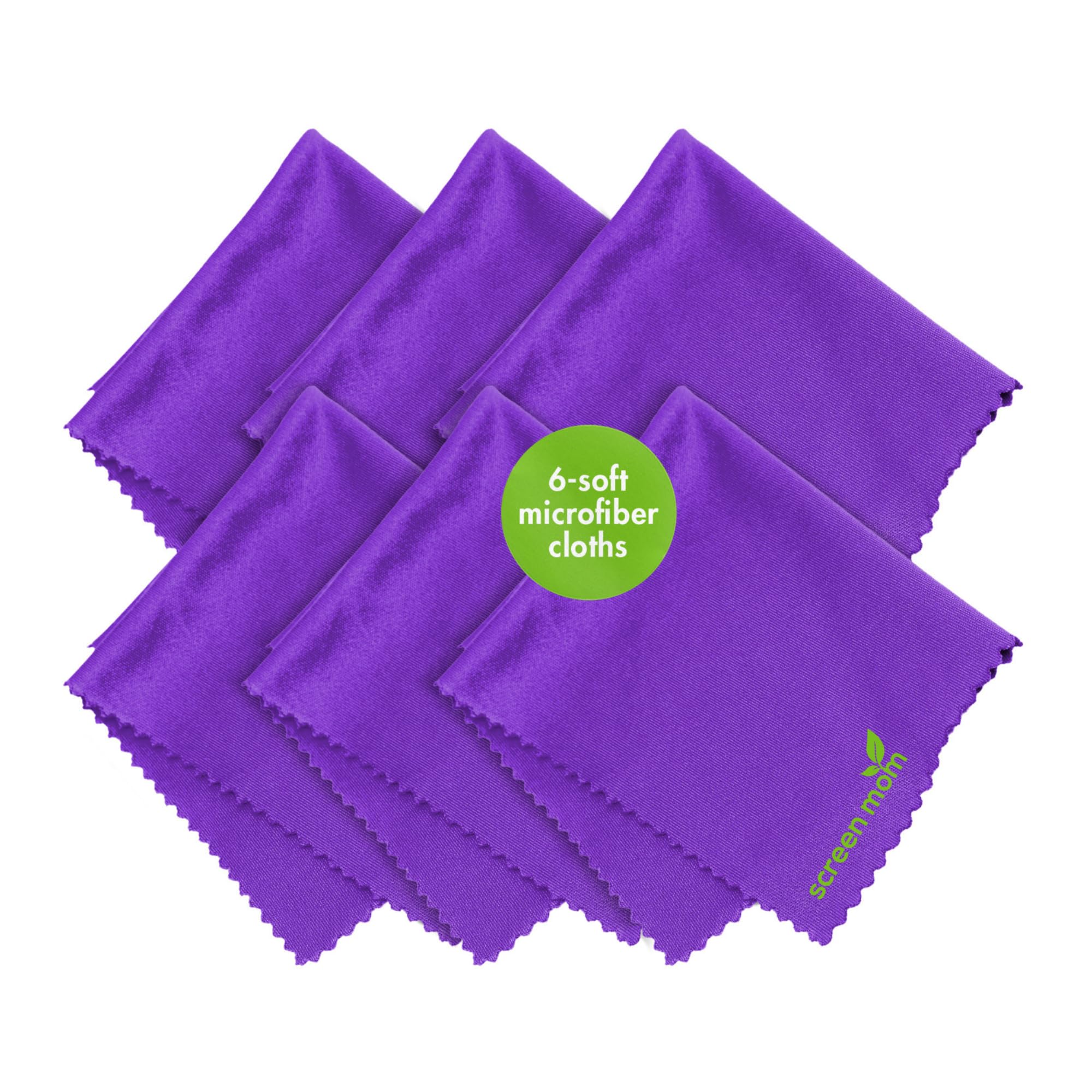 Screen Mom Microfiber Cleaning Cloth (6-Pack)