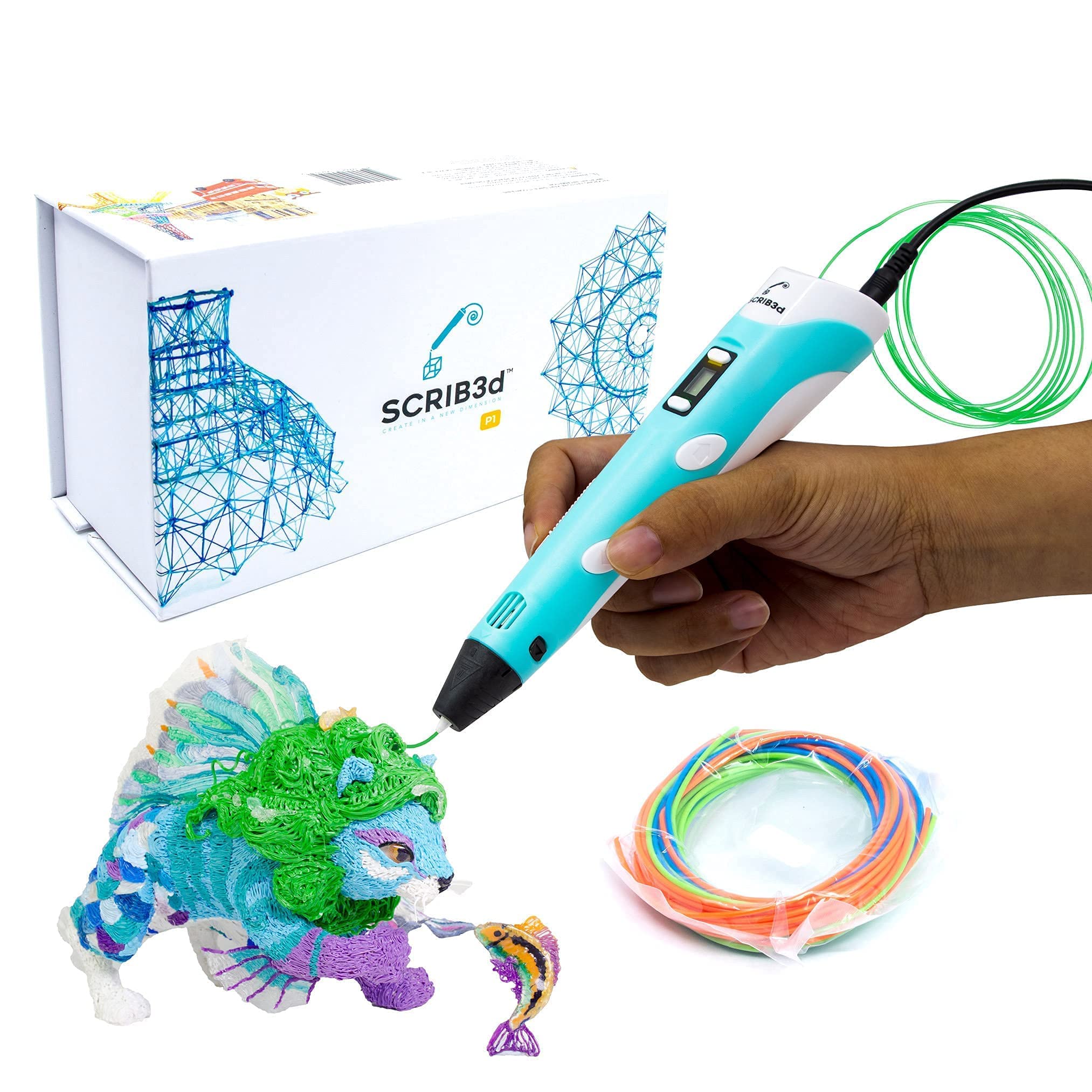 Scrib3D P1 3D Printing Pen Kit