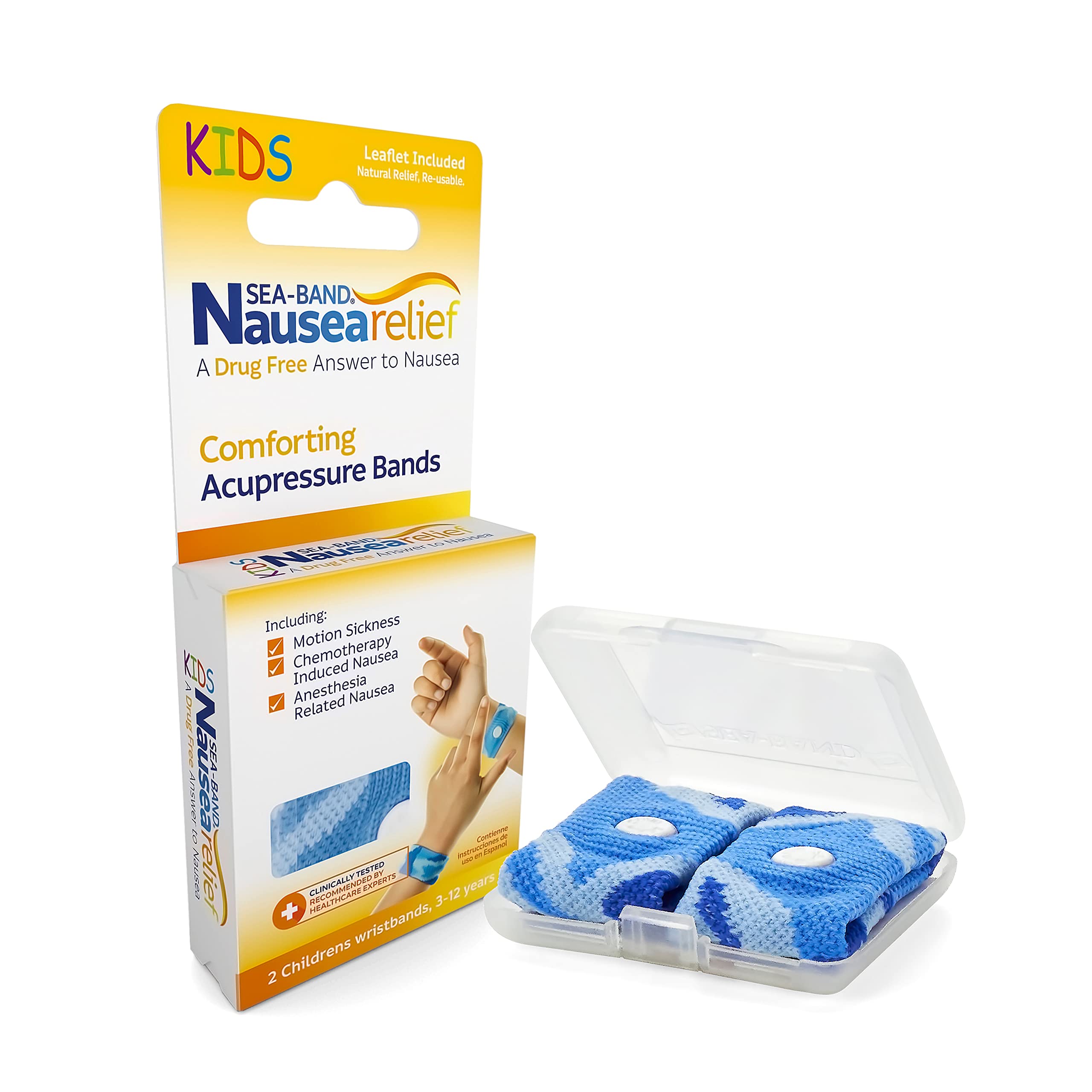 Sea-Band Acupressure Nausea Wrist Bands