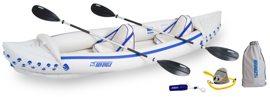 Sea Eagle 370 Pro Inflatable Kayak Package
