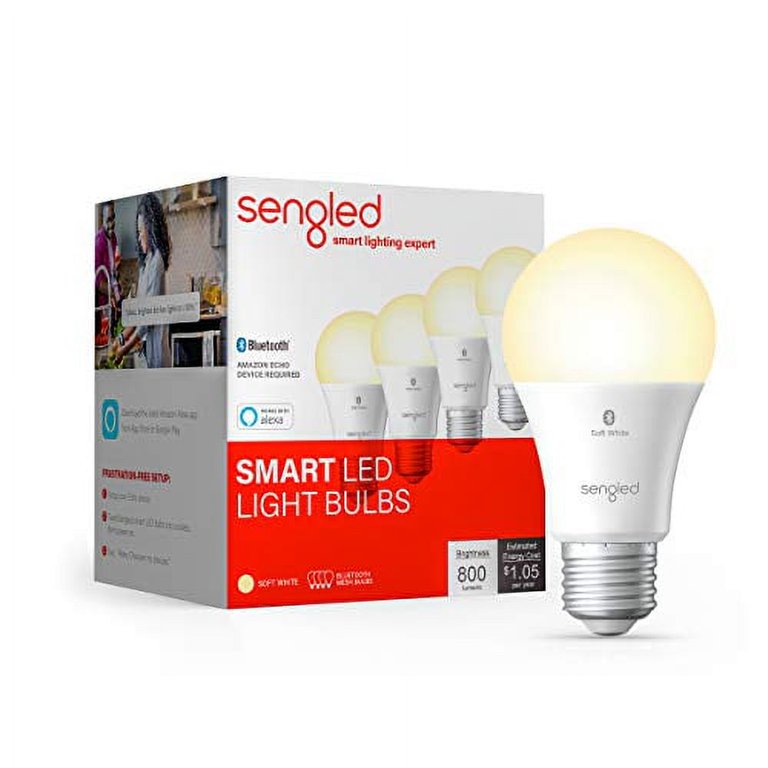 Sengled Smart LED A19 Bulb (4-Pack)