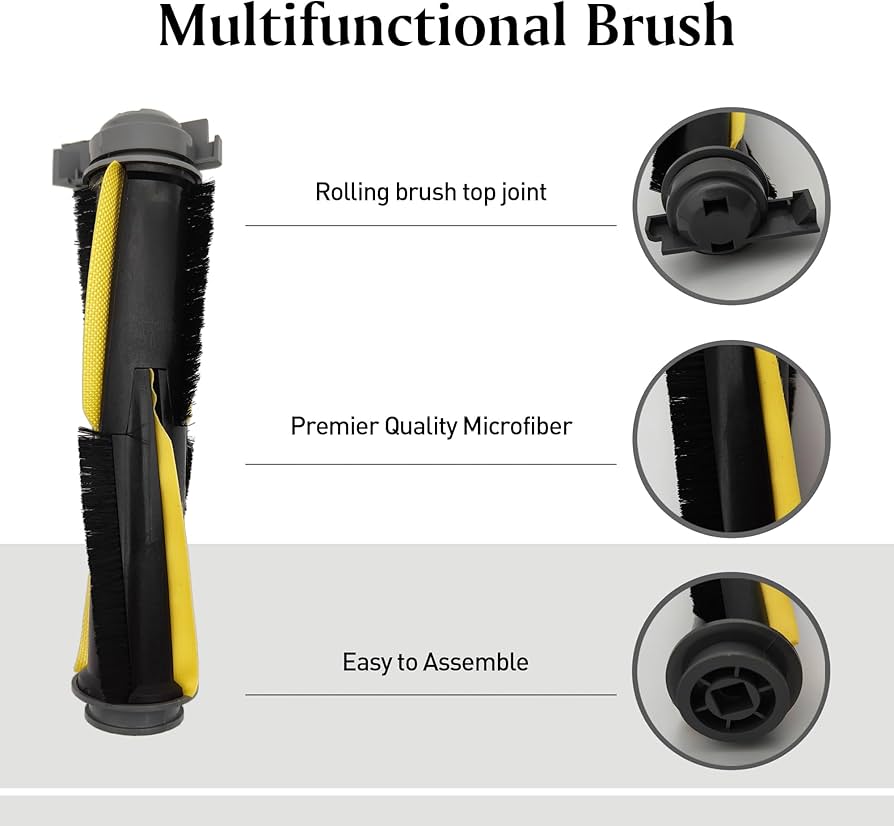 Shark Replacement Side Brushes and Filters Kit