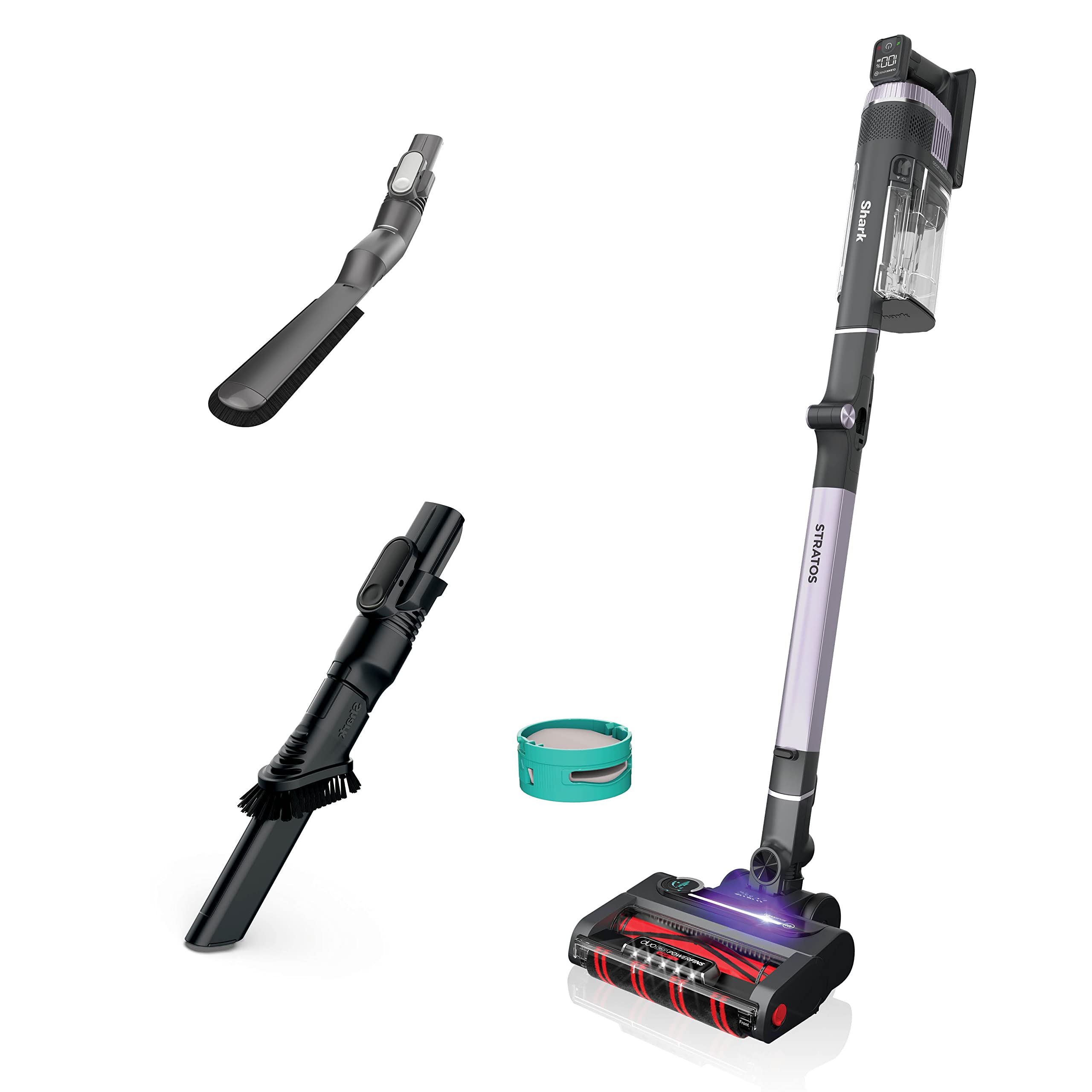 Shark Stratos Upright Vacuum with PowerFins & DuoClean (IZ862H)