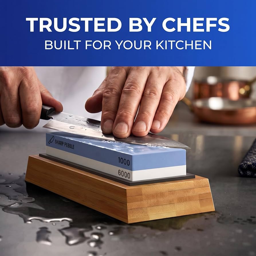Sharp Pebble Premium Whetstone 1000/6000 Grit