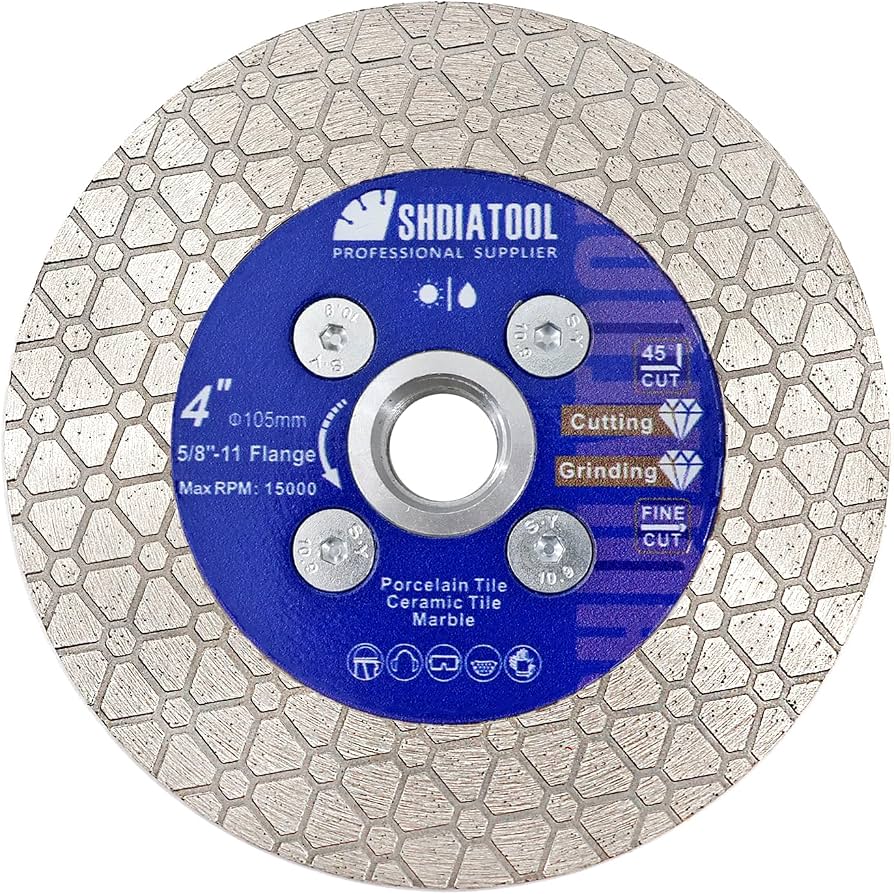 SHDIATOOL 6-Inch Wet Diamond Tile Saw Blade
