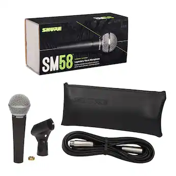 Shure SM58 Dynamic Vocal Microphone