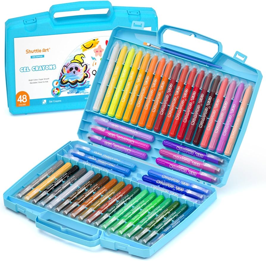 Shuttle Art 48 Colored Pencils Set