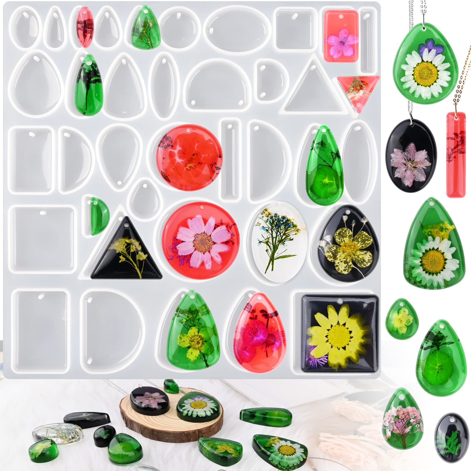 Silicone Resin Molds for Jewelry