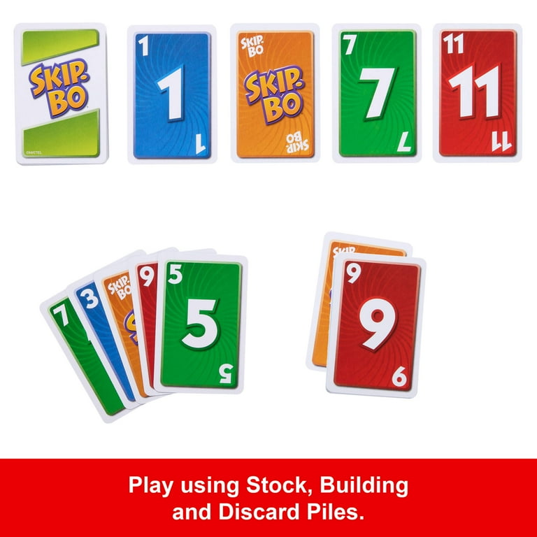 Skip-Bo Card Game by Mattel