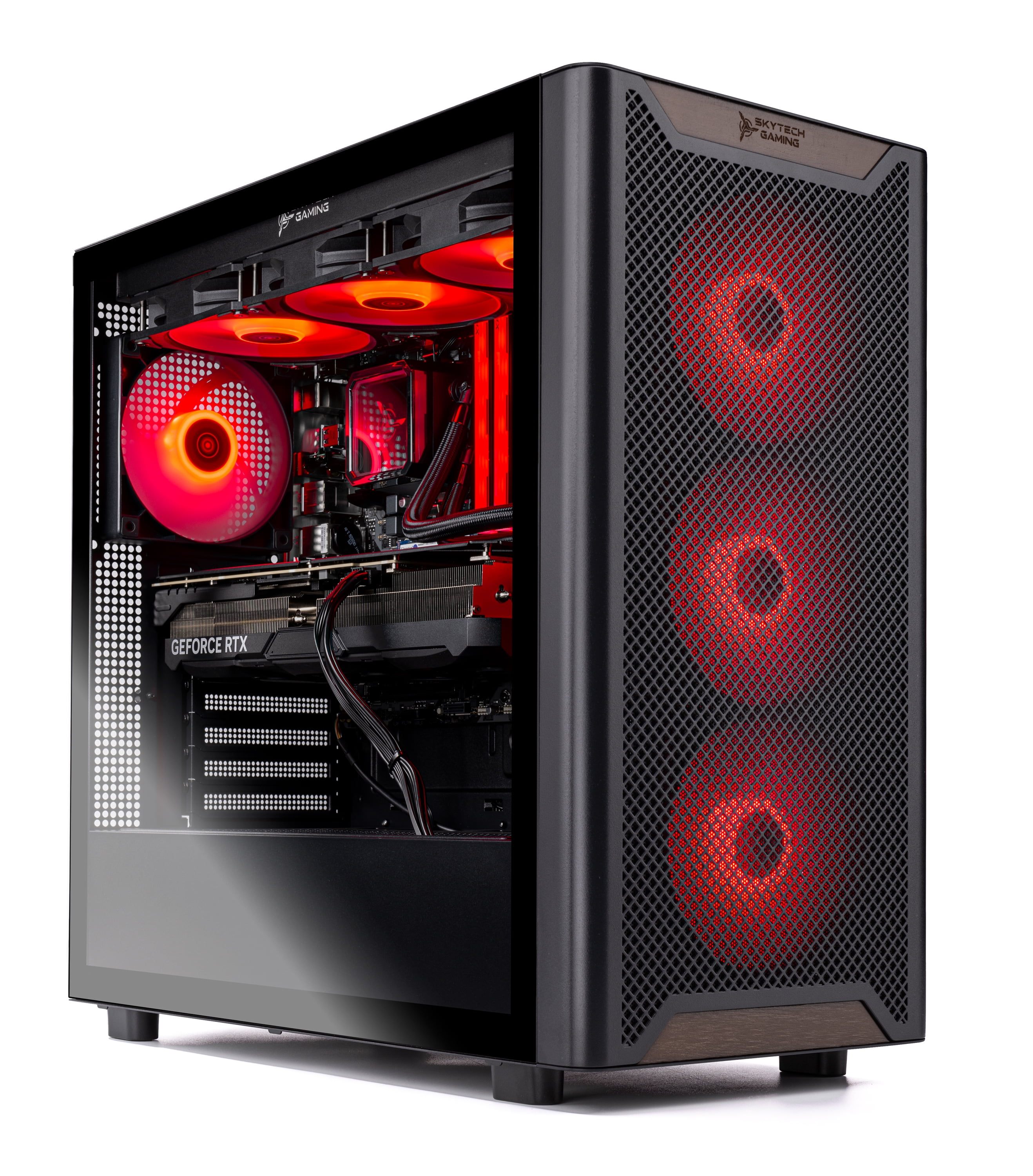 Skytech Chronos Gaming Desktop - Intel Core i7-15700KF, NVIDIA GeForce RTX 5060 Ti 16GB, 32GB DDR5 RAM, 1TB NVMe SSD