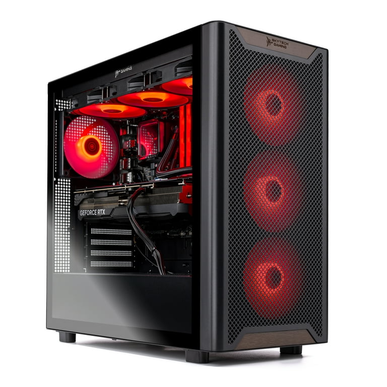 Skytech Chronos Gaming PC (AMD Ryzen 7 7800X3D, RTX 4070 Ti 12GB, 32GB DDR5 RAM, 1TB NVMe SSD)