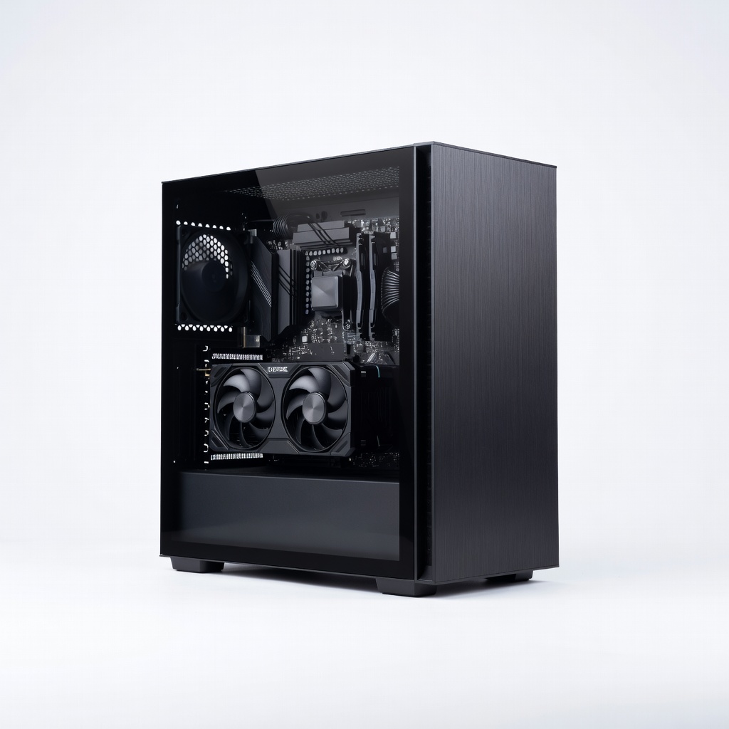 Skytech Chronos Mini Gaming PC - AMD Ryzen 5 7600, RTX 4060 Ti 8GB, 16GB DDR5 RAM, 1TB SSD