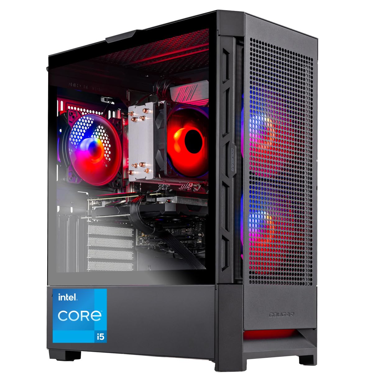 Skytech Gaming Blaze4 Gaming PC Desktop - Intel Core i5-14400F, NVIDIA RTX 4070 12GB, 16GB DDR5 RAM, 1TB NVMe SSD, 750W Gold PSU