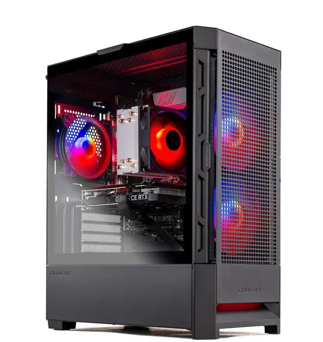 Skytech Gaming Blaze4 Gaming PC Desktop - Intel Core i5-14400F, RTX 4060 8GB, 16GB DDR5 RAM, 1TB NVMe SSD