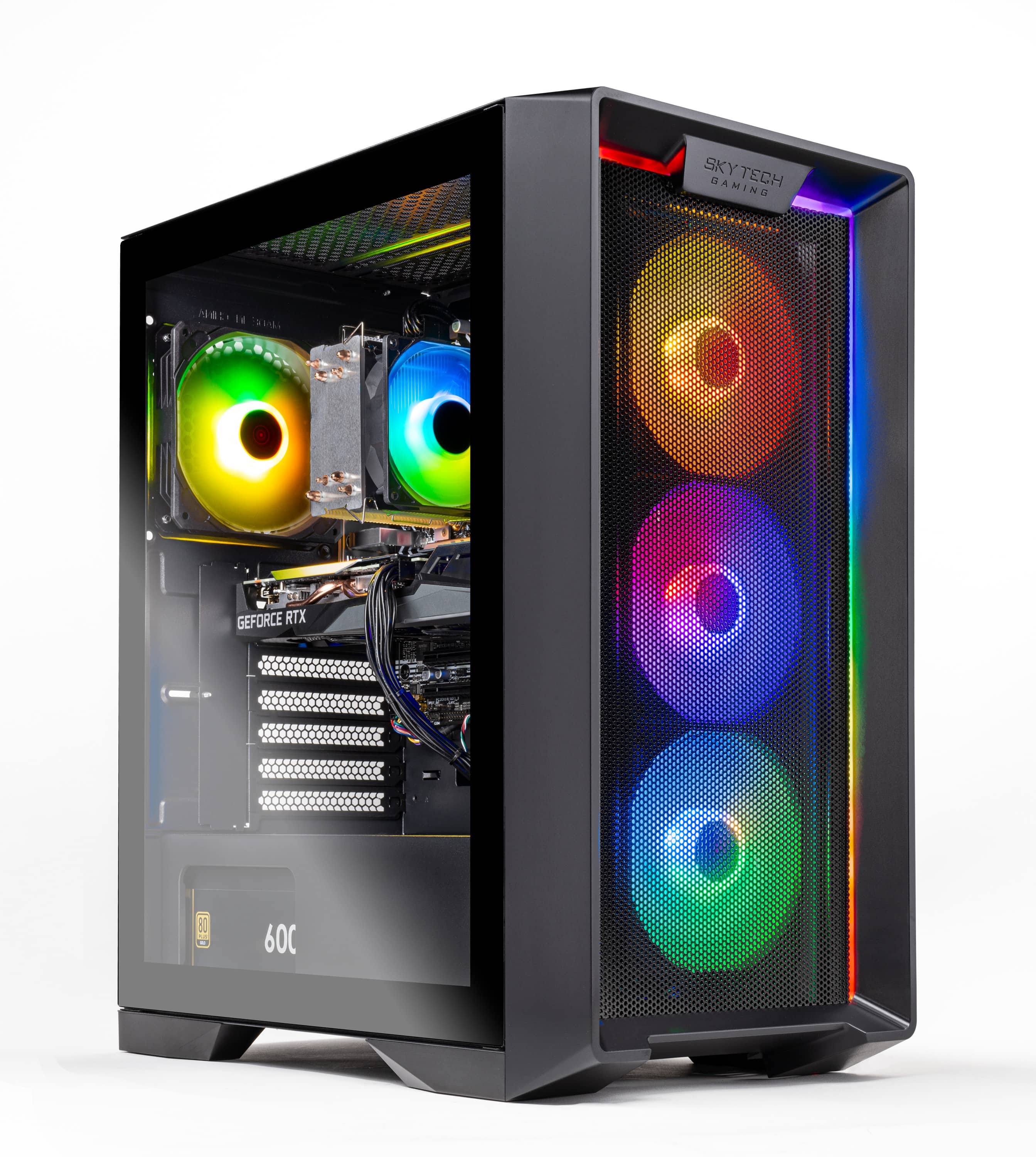 Skytech Nebula Gaming PC Desktop - Intel Core i5 12400F, RTX 3050