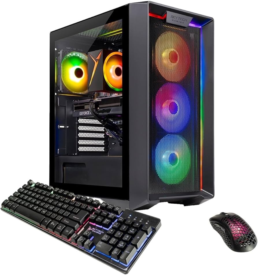 Skytech Nebula Gaming PC (Intel Core i5-15400F, RTX 5060 8GB, 16GB DDR5, 1TB NVMe SSD)
