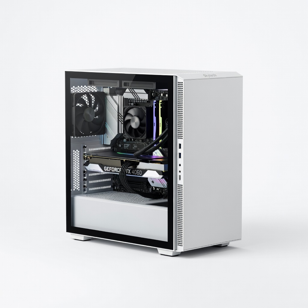 Skytech Prism Mini Gaming PC – Intel Core i5-13400F, RTX 4060 8GB, 16GB DDR5 RAM, 1TB SSD