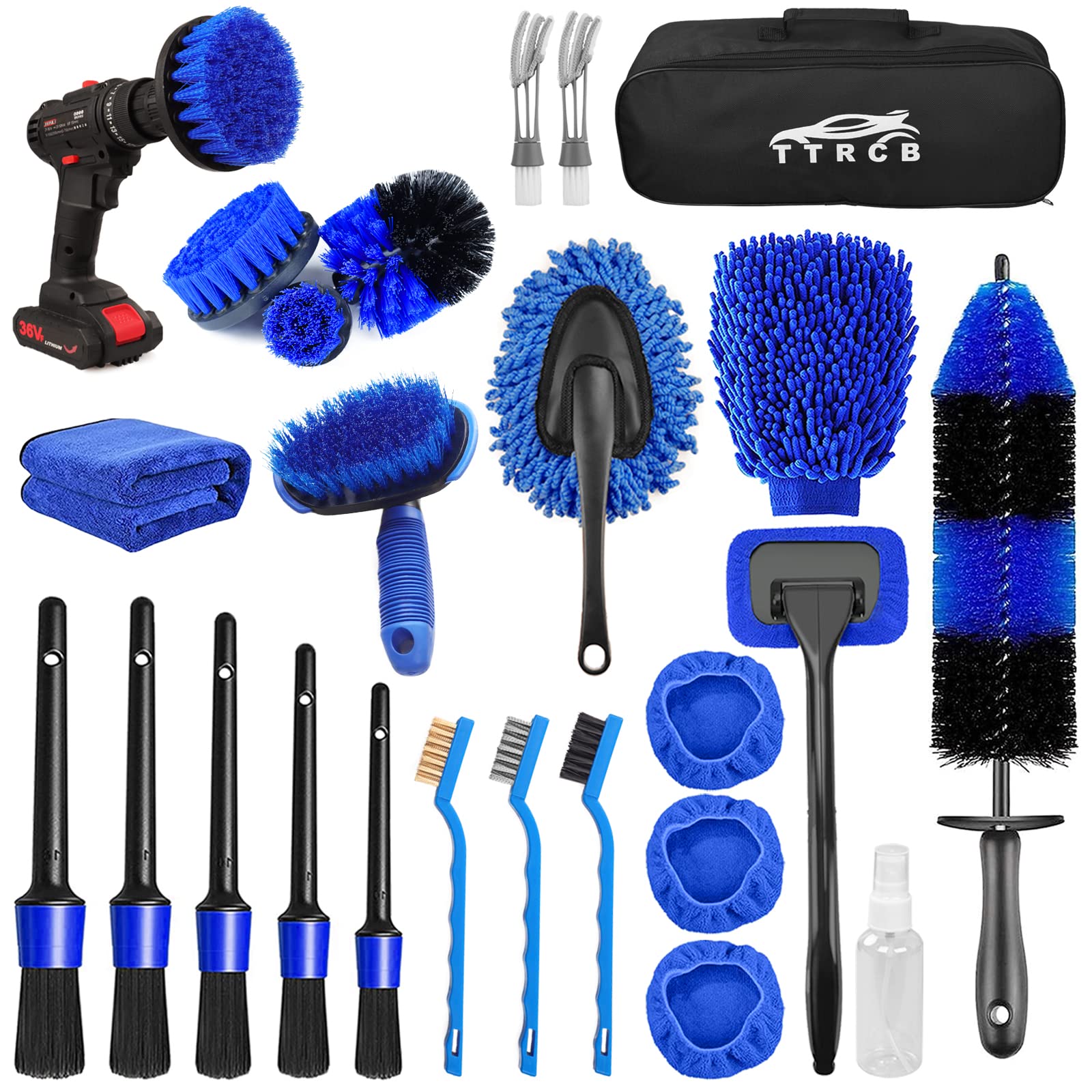 Small Detail Cleaning Brush Set