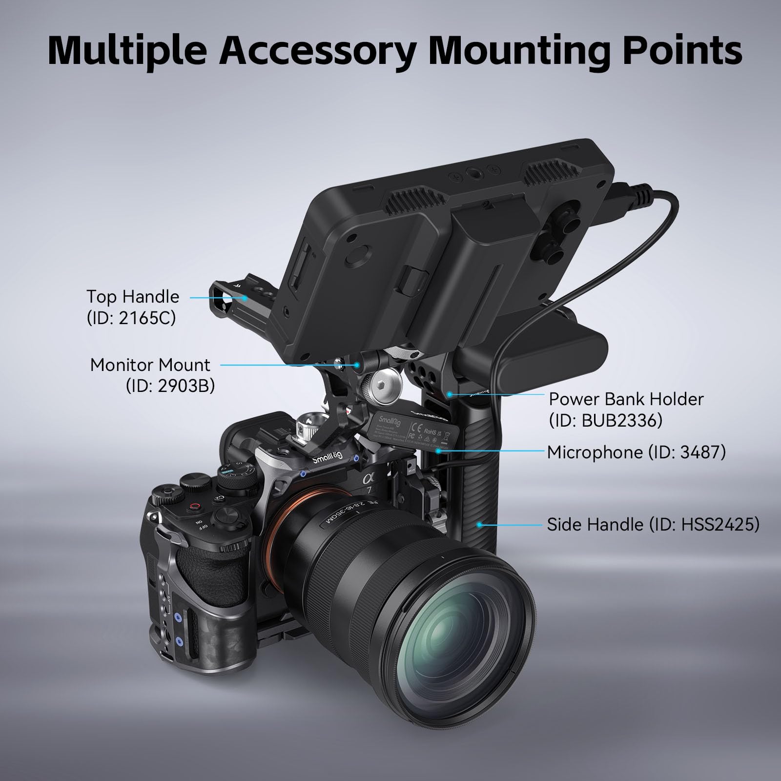 SmallRig DSLR Camera Cage Kit