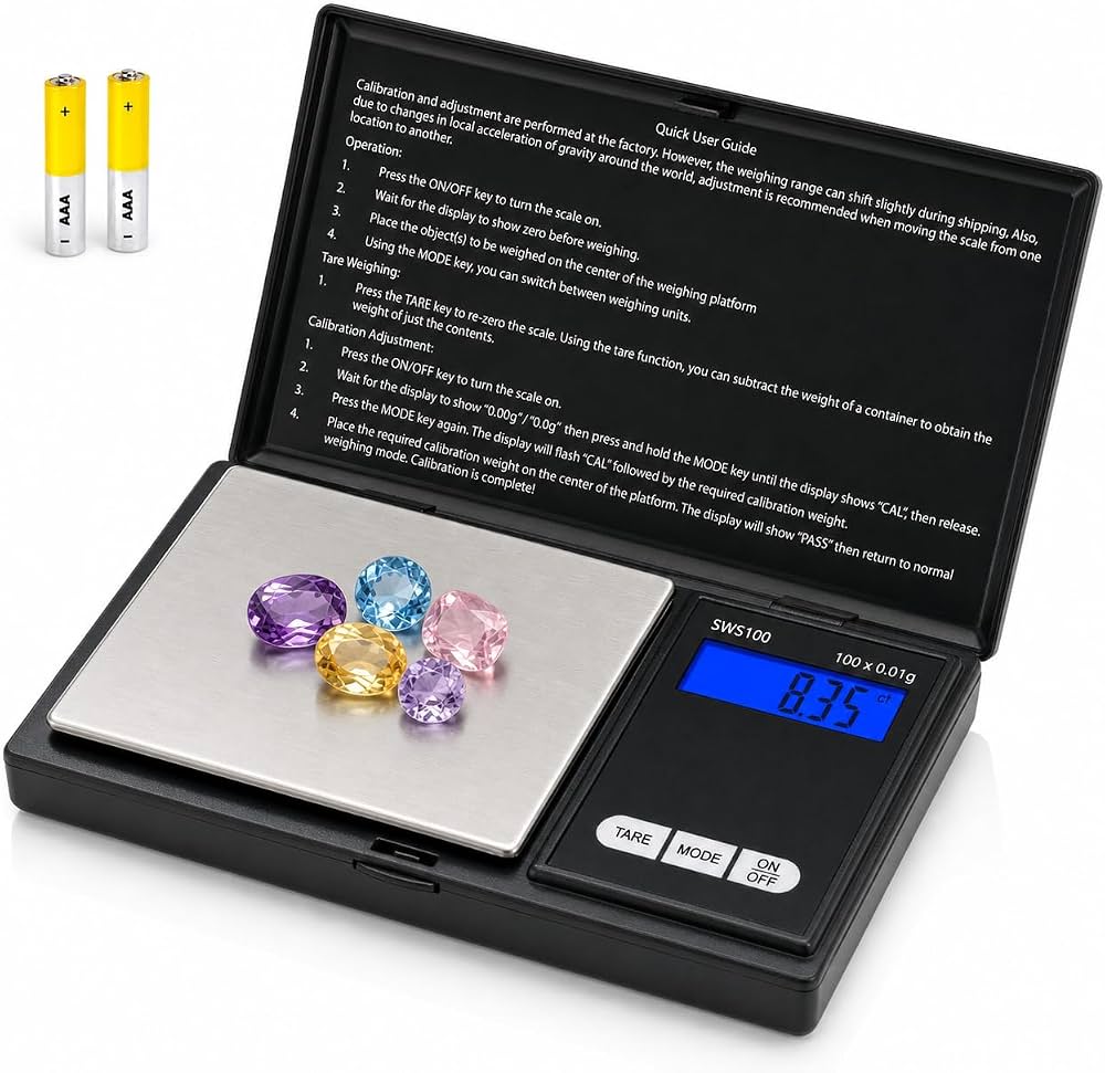 Smart Weigh SWS100 Digital Pocket Scale