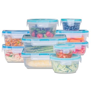 Snapware Total Solution 20-Piece Glass Food Storage Set