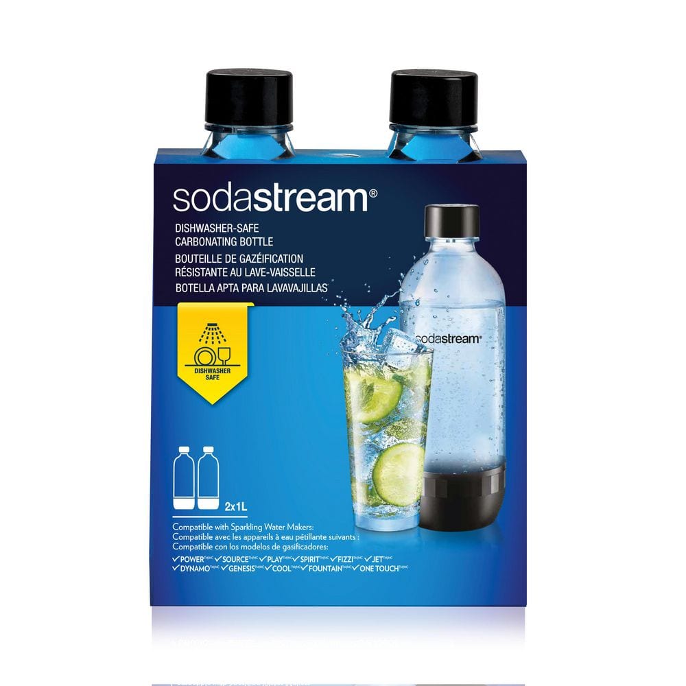 SodaStream Carbonating Bottles (2-pack, 1L)