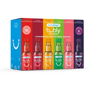 SodaStream Flavor Essence Variety Pack (6 flavors)