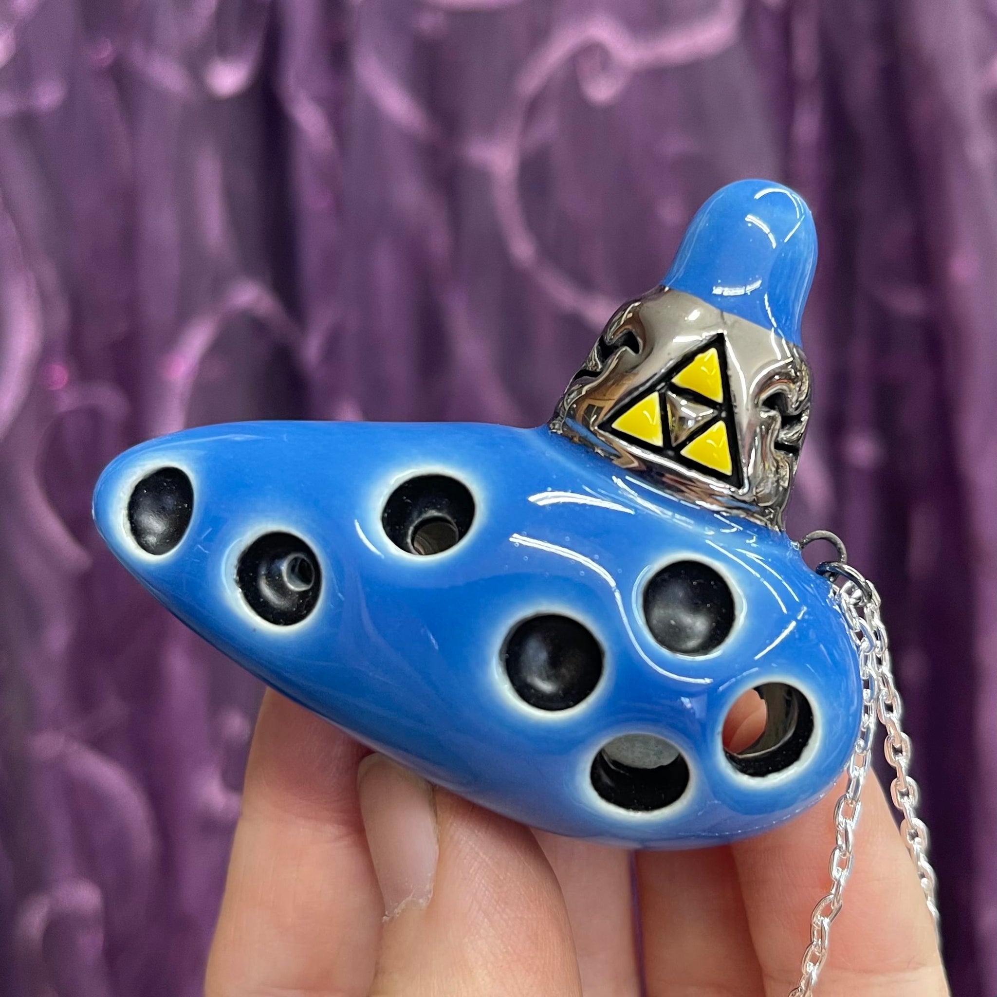 Songbird Ocarina 6-Hole Pendant (Clay)