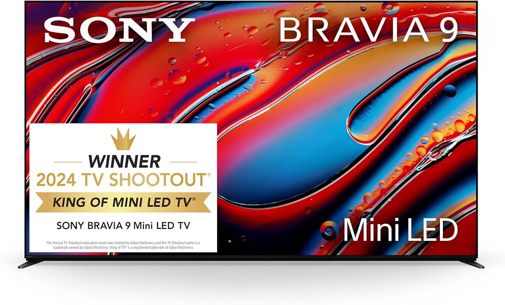 Sony Bravia 9 Mini-LED 4K HDR (2025 Model)