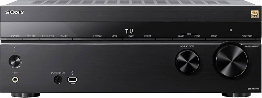 Sony STR-AN1000 7.2 Channel 8K AV Receiver