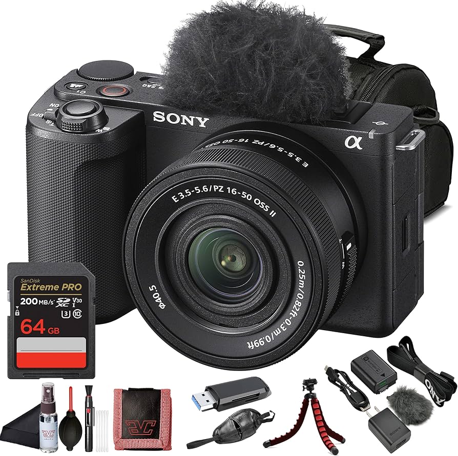Sony ZV-E10 II APS-C Vlog Camera with 16-50mm Lens