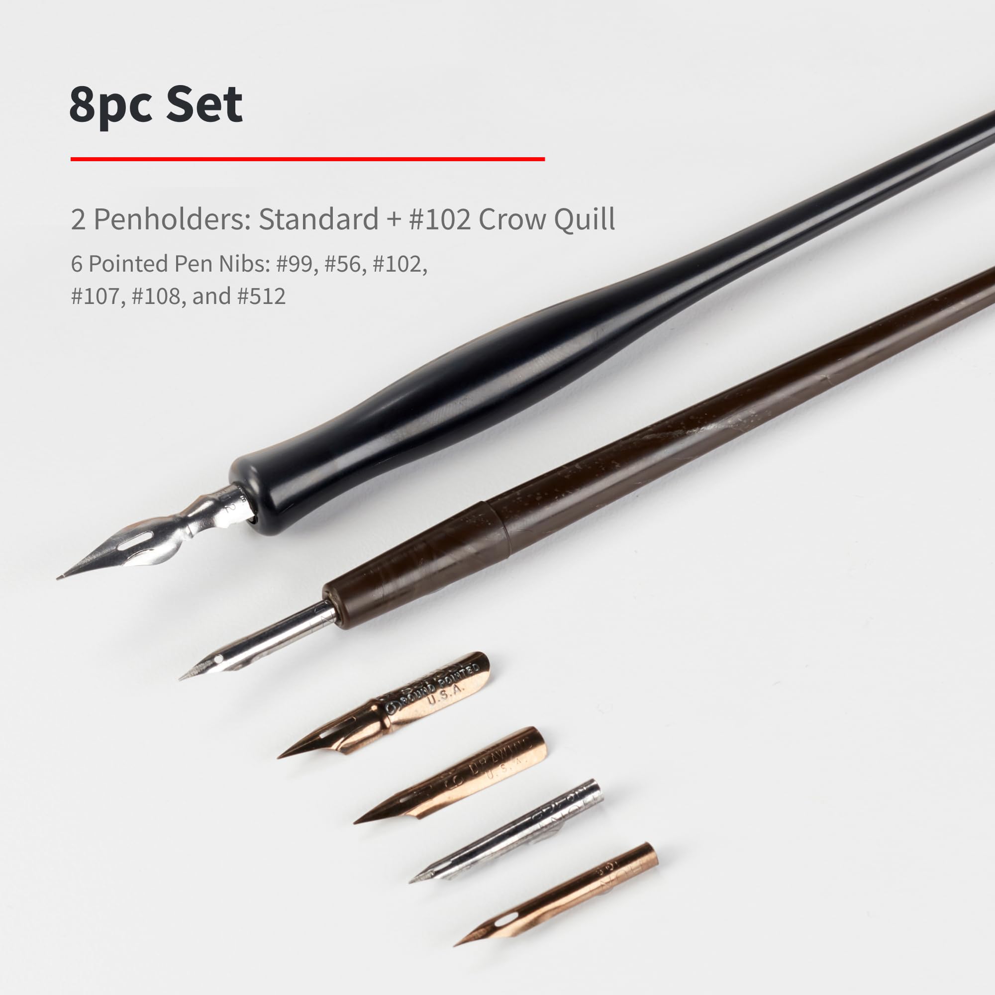 Speedball Deluxe Nib Set (8 sizes)