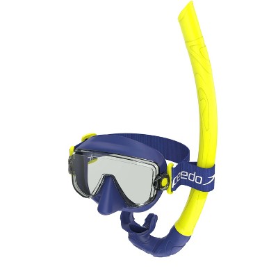 Speedo Adult Silicone Snorkel Set