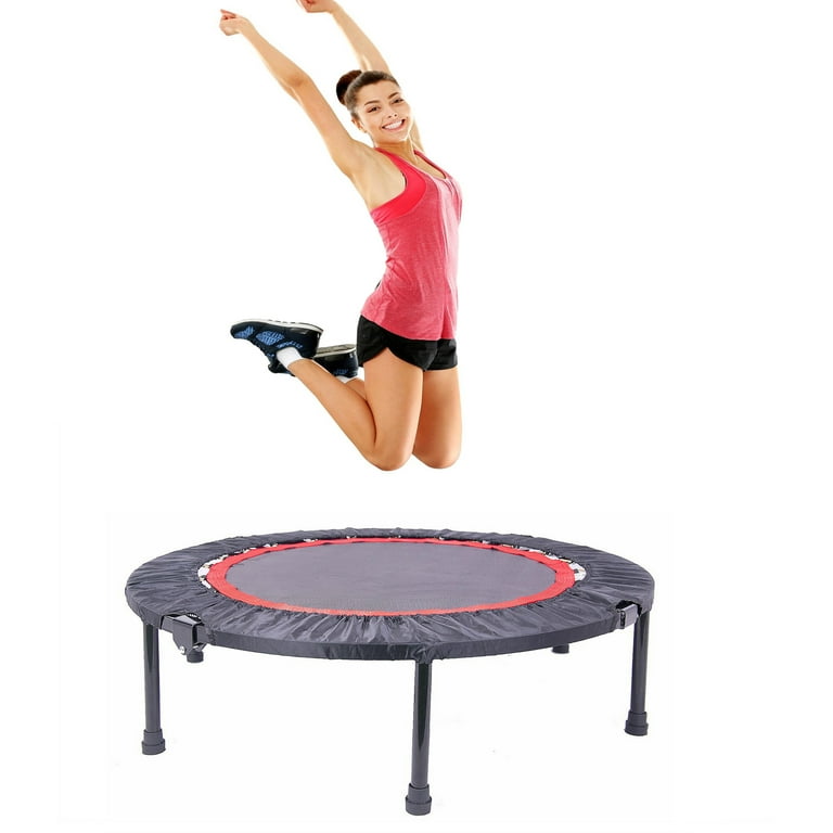Sportplus 40” Mini Trampoline with Safety Bar