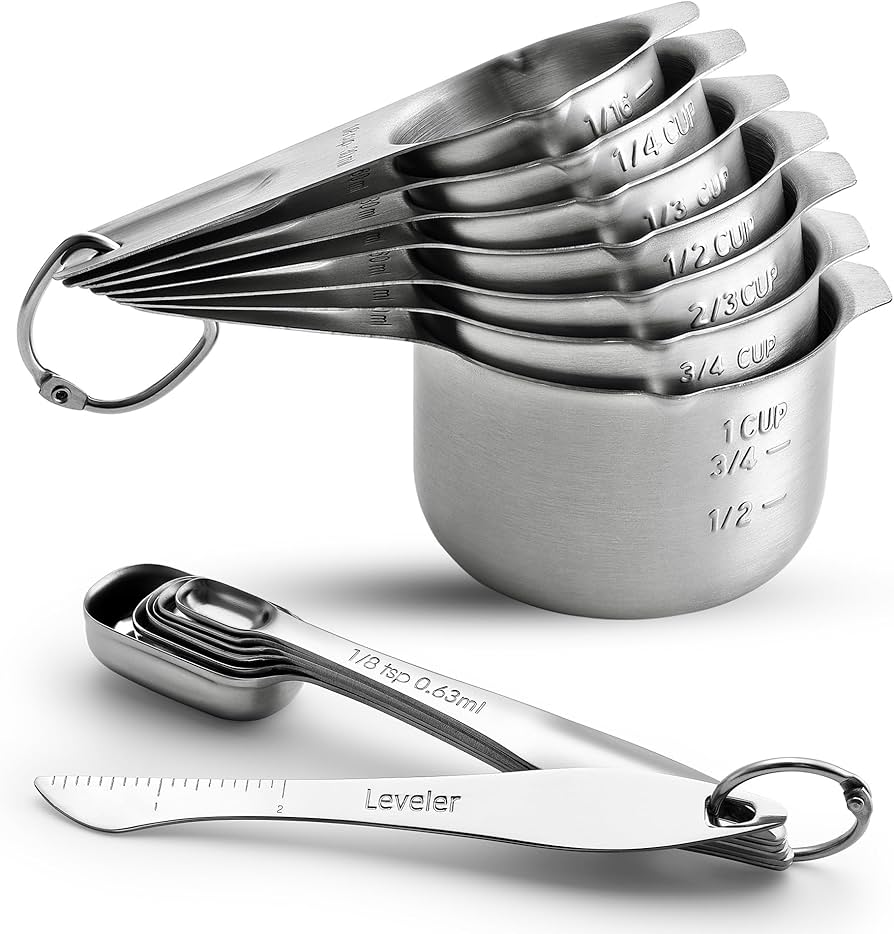 Spring Chef Premium Stainless Steel Measuring Cups