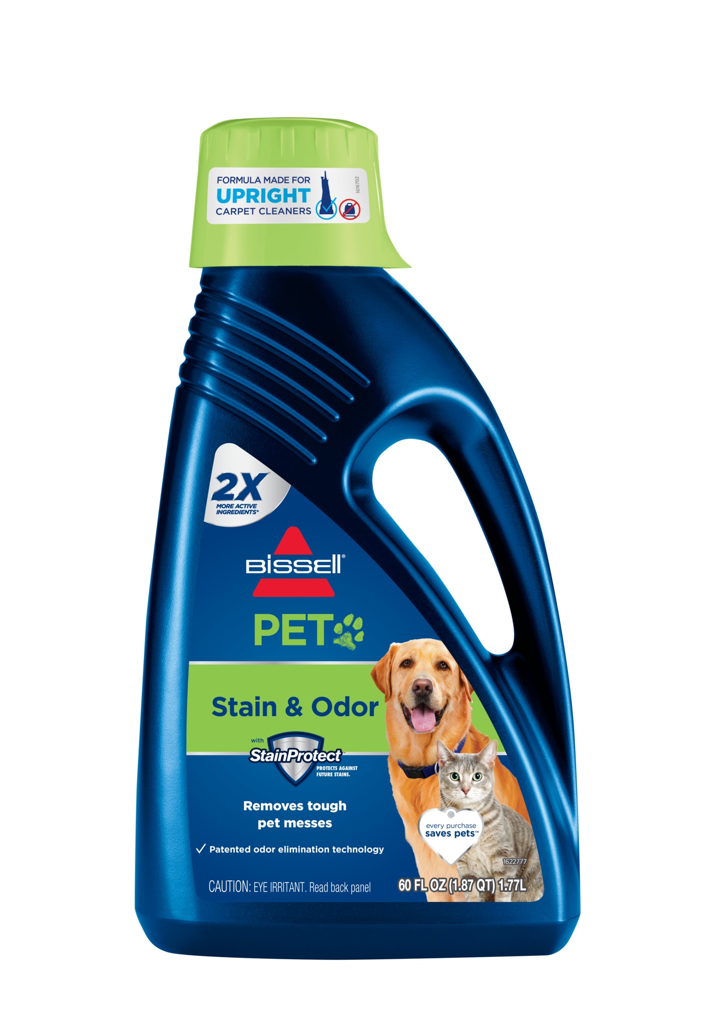 Stainless Steel Pet Stain and Odor Removal Press & Steam Cleaner